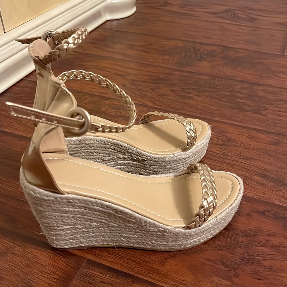 Brand new wedge sandals